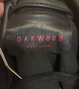 Cazadora de Piel OAKWOOD. Piel Auténtica 100%