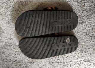 Sandalias Zara Home Animal Print