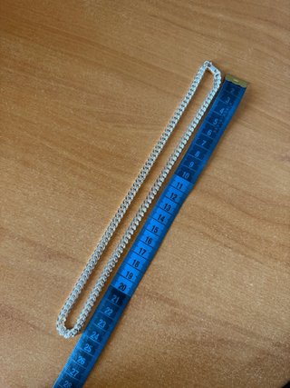 Cadena Cubana Plata de Ley 925 Italiana 50cm - 55g