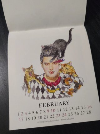 Calendario Queen Innuendo 1991