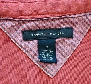 Polo Tommy Hilfiger Donna Taglia M Rosso