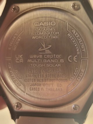 Reloj Casio Wave Ceptor Tough Solar
