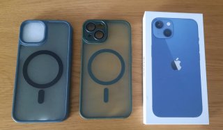 iPhone 13 256GB Azul + 2 Carcasas