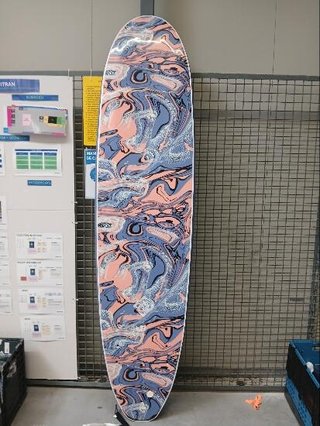 Tabla surf 500 espuma 7'8 75L Peso <85kg . Nivel