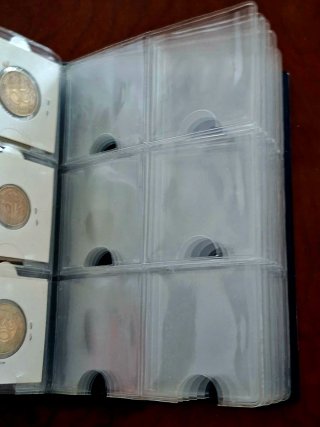 Álbum con monedas de Francia
