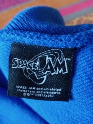 Gorro Tune Squad Azul con Pompon Blanco