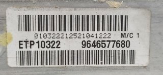 RADIADOR AGUA PEUGEOT 307 (S1) XR Clim Plus