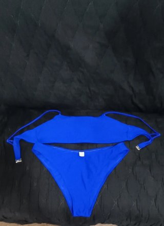 Costume 2 pezzi blu