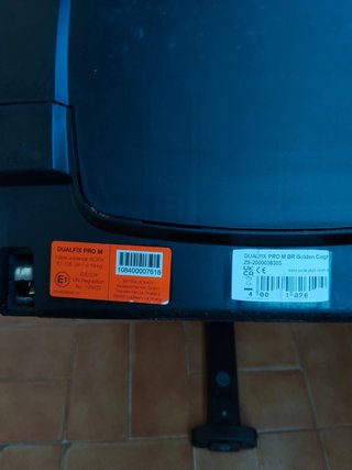 Britax Römer Dualfix Pro M Golden Cognac ISOFIX