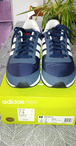 Adidas Neo Jogger CL Hombre Azul/Blanco