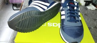 Adidas Neo Jogger CL Hombre Azul/Blanco