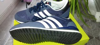 Adidas Neo Jogger CL Hombre Azul/Blanco