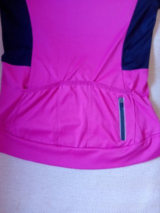 Conjunto camiseta y pantalon ciclismo B-PRO rosa y