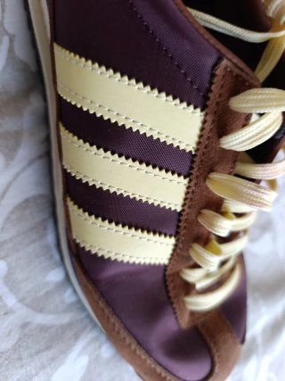 Adidas Bambas Marrones y Moradas