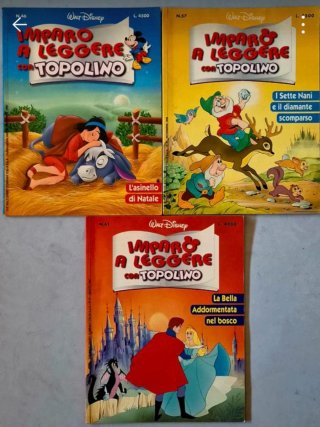 Imparo a leggere con Topolino (copertina morbida)
