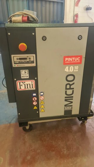 Compresor Tornillo FINI Micro 4.0 10 BAR