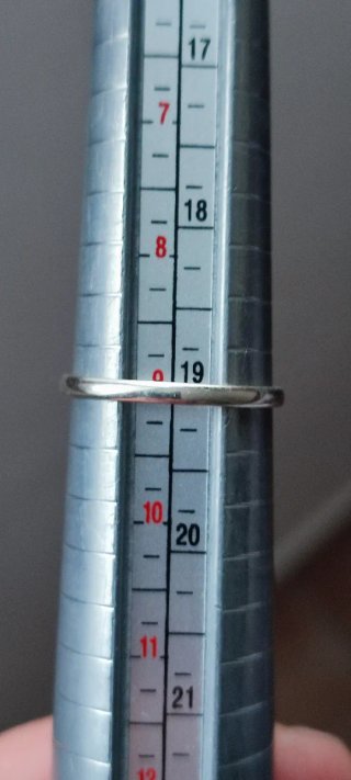 Anillo de Plata y Granate.