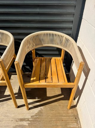 Sillas Maisons du Monde de exterior