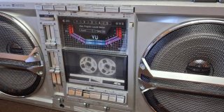 Sharp GF-9000H Boombox Radio Cassette Recorder
