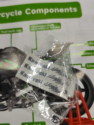 Kawasaki Ninja H2R 1:9 lega metallo 24cm