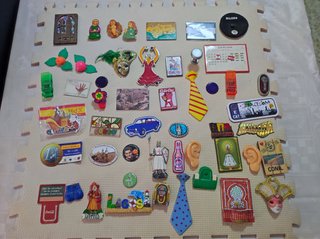 50 imanes para nevera variados
