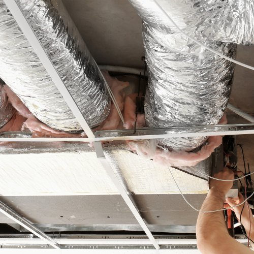 Tubo di ventilazione per asciugatrice, condotto flessibile isolato da 203,2 mm di 7,62 m di lunghezza con 2 fascette per condotti, protezione a tre strati ad alta resistenza per riscaldamento HVAC
