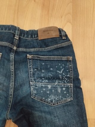 Bermudas chico azules