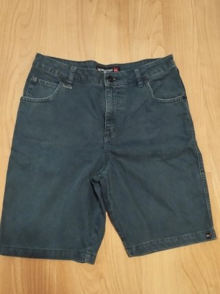 Bermudas chico azules