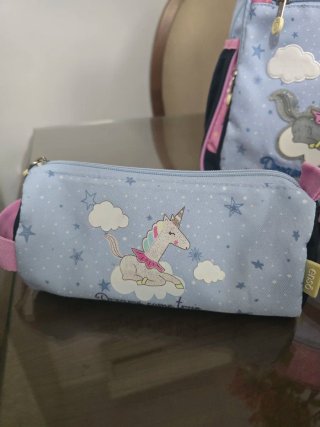 Conjunto Mochila y Estuches Enso Unicornio
