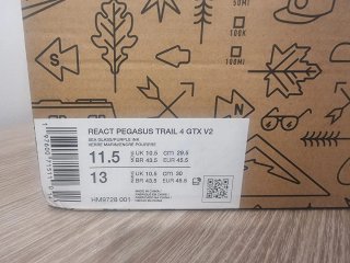 T45,5 Nike React Pegasus Trail 4 GTX