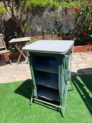 Camping Mueble Plegable Verde