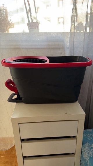 Cubo de fregona Vileda + palo de fregona 2 niveles