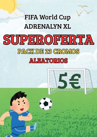 Lote Cromos FIFA World Cup Adrenalyn XL