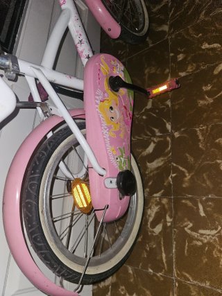 Bicicleta infantil rosa