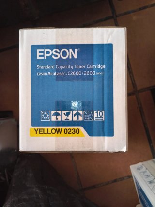 Tóner Amarillo Epson AcuLaser C2600/2600