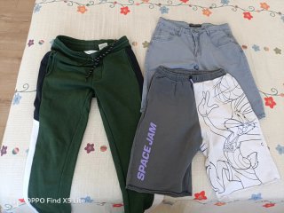 Lote 6 Ropa chico 12 años Camisetas y Pantalones