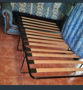 Sofá cama 2 plazas + regalo cortinas