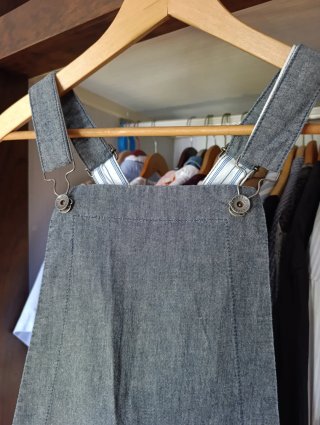 Peto vaquero Benetton azul
