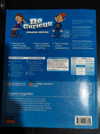 INGLÉS - BE CURIOUS LEVEL 4 ACTIVITY BOOK AND HOME