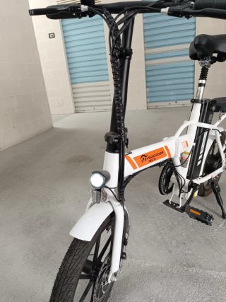 Bicicleta Eléctrica EVERCROSS EK5 Blanca
