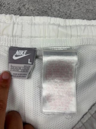 Shorts Nike Cortez Vintage Blanco Talla L
