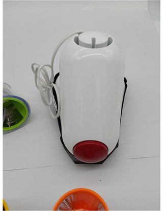 Moulinex Fresh Express DJ7535 - Rallador eléctrico con 3 Funciones en 1 - 200 W - cortar en rodajas o cortar en tiras y rallar - 3