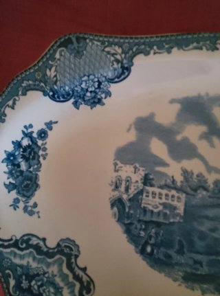 Bandeja Johnson Brothers Porcelana Inglesa