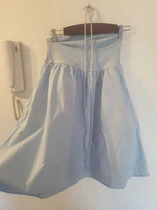 Vestido Zara globo azul