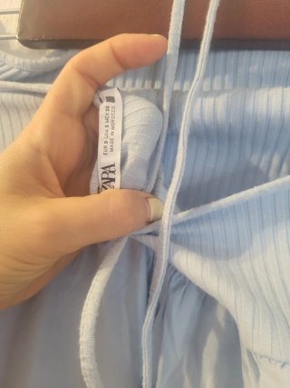 Vestido Zara globo azul