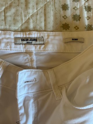 Pantalones Salsa Jeans Blancos Talla 34