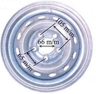 Rueda 185/70 R14 88H para caravana/remolque
