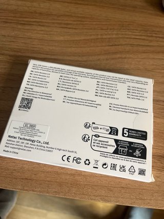SSD Netac 512 GB