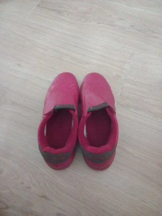Botines Reebok Mujer Rojos Casi Nuevos