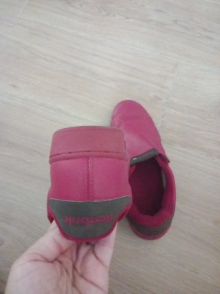 Botines Reebok Mujer Rojos Casi Nuevos